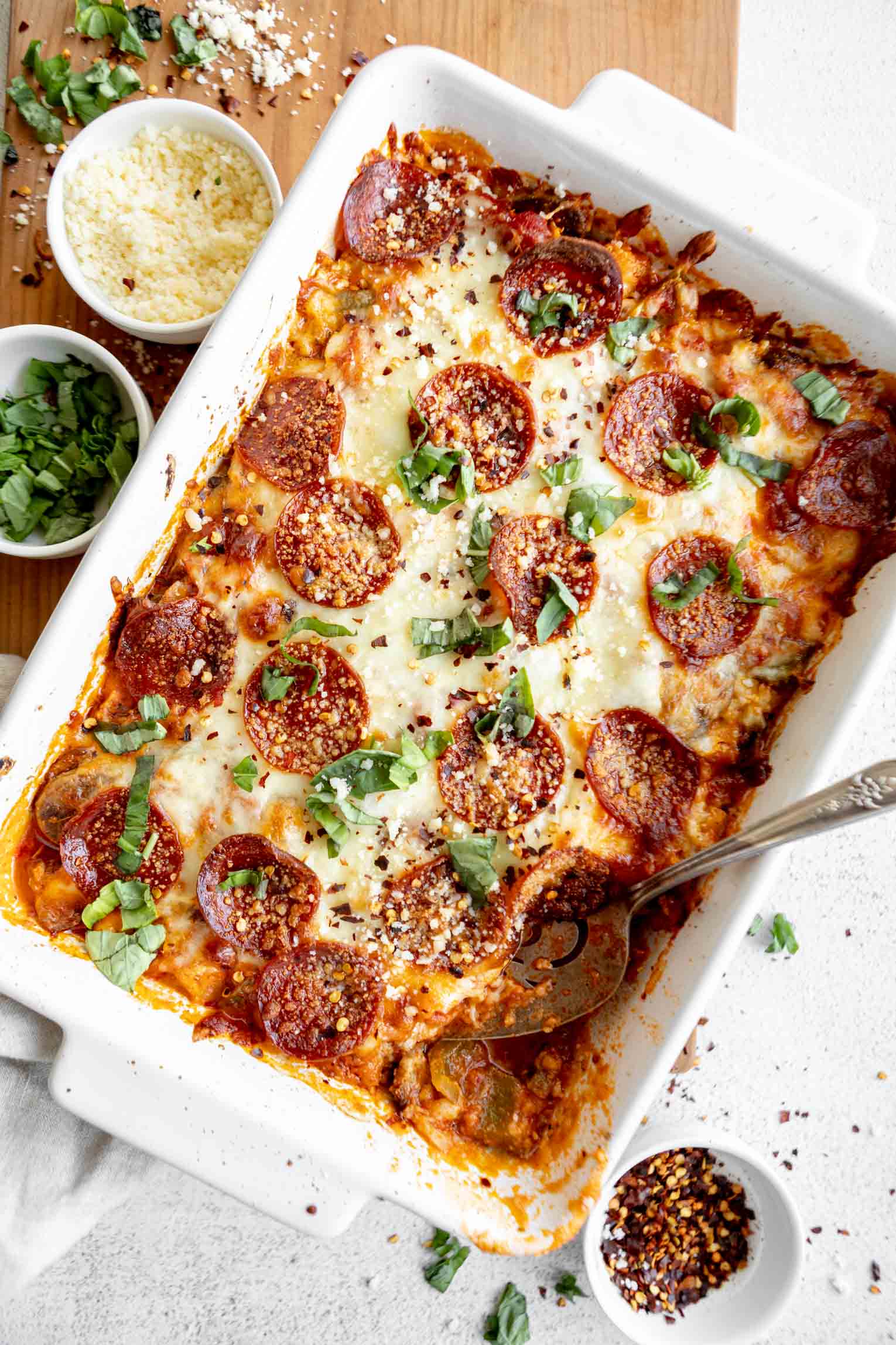 Keto Cauliflower Pizza Casserole: Satisfy Cravings, Skip the Carbs